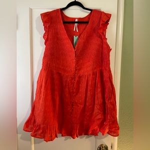 NWT Anthropologie Mini Dress